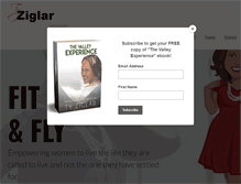Tablet Screenshot of fitfabulousfly.com